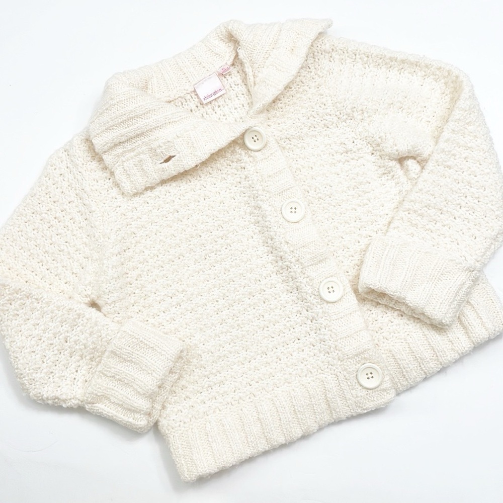 Xhilaration cream knit cardigan